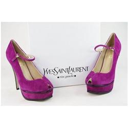 New Womans Yves Saint Laurent Heels Pumps Shoe