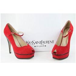 New Womans Yves Saint Laurent Heels Pumps Shoe