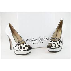 New Womans Yves Saint Laurent Heels Pumps Shoe