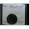 Image 1 : 1888 NFLD 1¢ ICCS F12