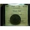 Image 1 : 1894 1¢ ICCS MS60 Trace Red