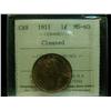 Image 1 : 1911 1¢ ICCS MS60 Cleaned