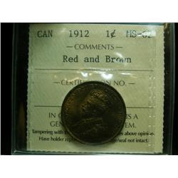 1912 1¢ ICCS MS62 RB