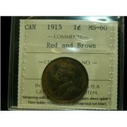 1915 1¢ ICCS MS60 RB