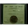 1929 1¢ ICCS MS63 Red