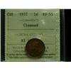 1932 1¢ ICCS AU55 Cleaned