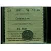 Image 1 : 1893 5¢ ICCS VF20 Corrosion