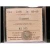 Image 1 : 1898 5¢ ICCS MS60 Cleaned