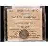 Image 1 : 1902H 5¢ Small H ICCS VF30 Scratches