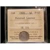 Image 1 : 1909 5¢ Pointed Leaves ICCS F15