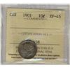 Image 1 : 1901 10¢ ICCS EF45