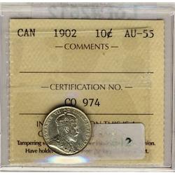 1902 10¢ ICCS AU55