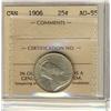 Image 1 : 1906 25¢ ICCS AU55