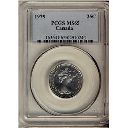1979 25¢ PCGS MS65.