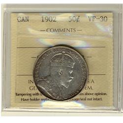 1902 50¢ ICCS VF30