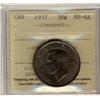 Image 1 : 1937 50¢ ICCS MS64