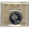 1967 50¢ ICCS SP65 Heavy Cameo