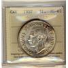 Image 1 : 1937 $1 ICCS MS62