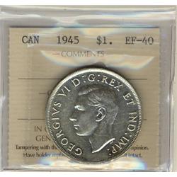 1945 $1 ICCS EF40
