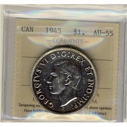 1945 $1 ICCS AU55