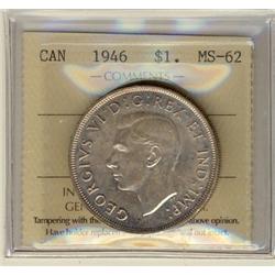 1946 $1 ICCS MS62