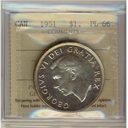 1951 $1 ICCS PL66