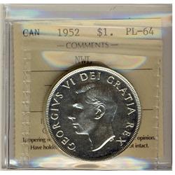 1952 $1 NWL ICCS PL64