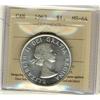 Image 1 : 1963 $1 ICCS MS64 Cameo