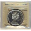 Image 1 : 1965 $1 LgeBds Ptd 5 ICCS PL66 Cameo