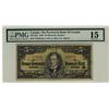 La Banque Provinciale du Canada, 1936 $5 #174279, CH-615-18-04, PMG F15,  Only 19 examples known,