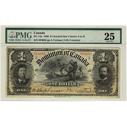 1898 $1 DC-13a #894682 PMG VF25