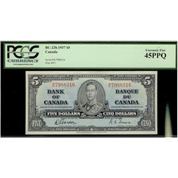 1937 $5 BC-23b PCGS EF45
