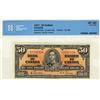 Image 1 : 1937 $50 BC-26b #B/H2247328 CCCS VF30