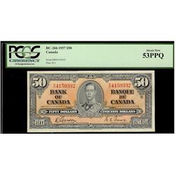 1937 $50 BC-26b PCGS AU53