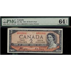 1954 $2 BC-30a #A/B0552931 PMG UNC64EPQ