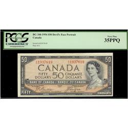1954 $50 BC-34b devil's face PCGS VF35