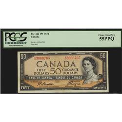 1954 $50 BC-42a A/H PCGS AU55