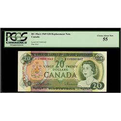 1969 $20 BC-50aA *EV0081462 PCGS AU55