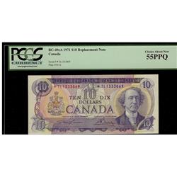 1971 $10 BC-49cA *T/L PCGS AU55