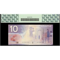 2001 $10 BC-63a #FDT3362397 PCGS UNC68PPQ