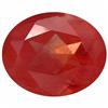 Image 1 : 3.85ct Sparkling Natural Red Andesine Oval Appraisal Estimate $3080 (GEM-19620)
