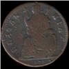 Image 2 : 1675 Britain Charles II Farthing Circulated 335 YEARS OLD (COI-7063)