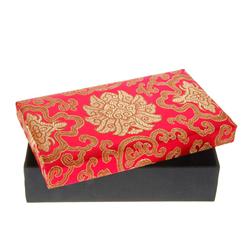 Handmade Silk Covered Box (DEC-088)