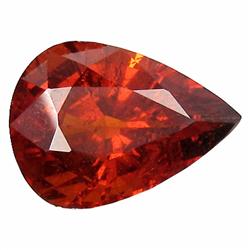 3.52ct Wonderful Natural Orange Red Spessartite Garnet (GEM-19623)