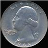 Image 1 : 1966 Washington 25c Quarter Coin Graded GEM (COI-6853)