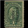 Image 1 : 1917 US $1 Stock Transfer Revenue Stamp NICE (STM-0557)