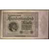 Image 1 : 1923 Germany 100000 Mark Hi Grade  (COI-1335)