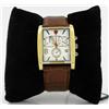 Image 1 : New Lamborghini Swiss Movement Tank Style18k/SS Watch Retail $2495 (WAT-161)