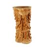 Image 1 : Antique Large Teak Mortar Lace Carved (ART-014)