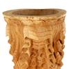 Image 2 : Antique Large Teak Mortar Lace Carved (ART-014)